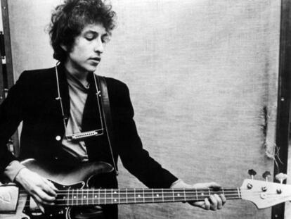 Bob Dylan, em 1965.