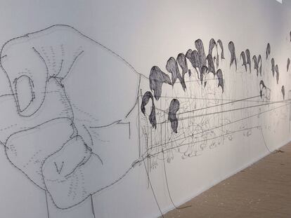 Arte efímero en Las Cigarreras para homenajear a las mujeres de la Fábrica de Tabacos