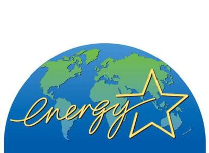 Logotipo del estándar Energy Star, impulsado por la agencia de protección del medio ambiente de EEUU