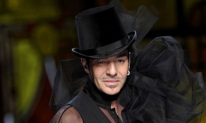 El dise&ntilde;ador John Galliano.