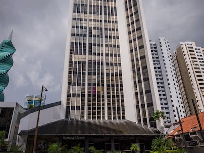 Escritório do Alcogal, na Cidade do Panamá.