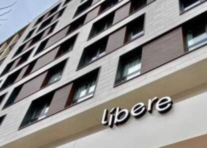 Edificio de apartamentos de Líbere en Vitoria.