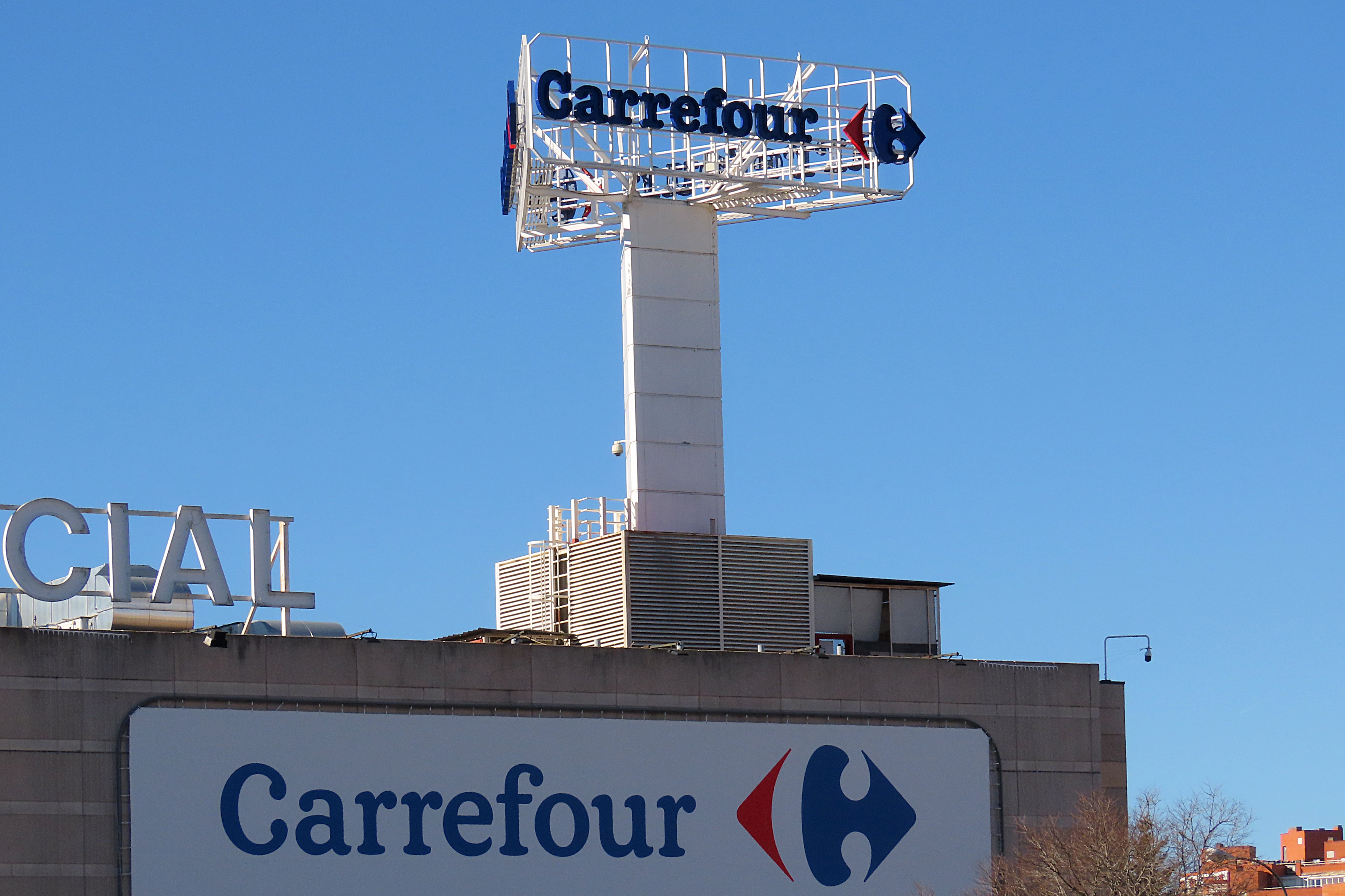 Hipermercado de Carrefour en Madrid.