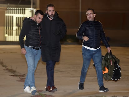 El empresario Víctor de Aldama, a su salida de la cárcel el pasado noviembre.