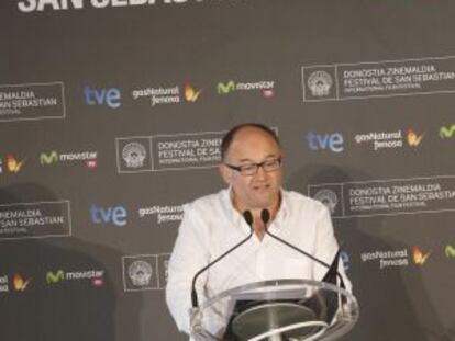 El director del Festival Internacional de Cine de San Sebastián, José Luis Rebordinos, presenta la 62 edición de la cita.