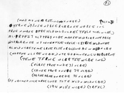 El FBI pide ayuda para descifrar el código de este manuscrito