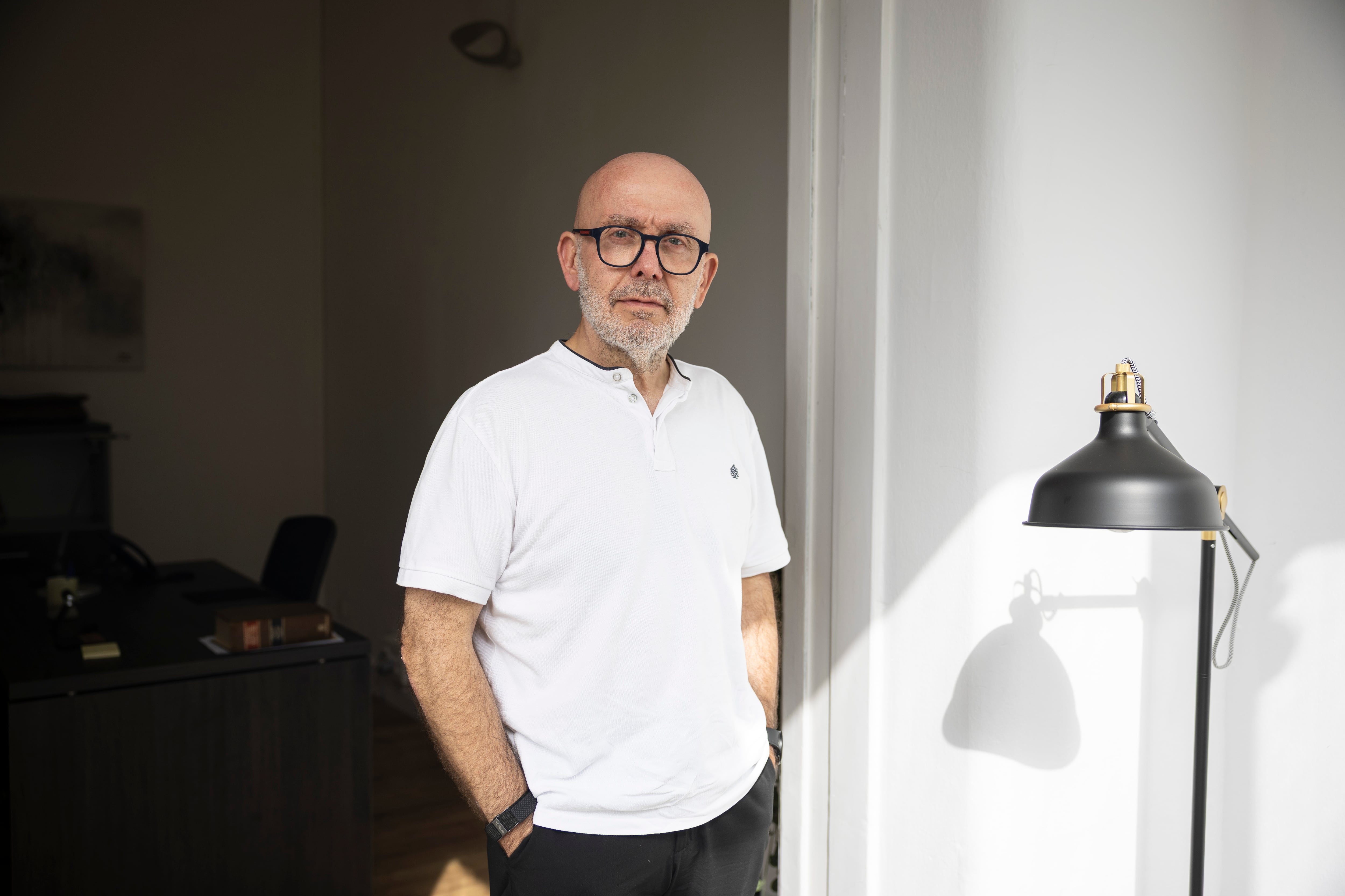 Gonzalo Boye, en su despacho de Barcelona este viernes.