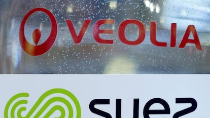 Logotipos de Suez y Veolia