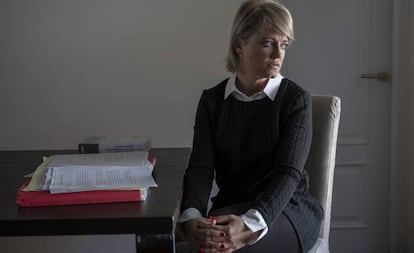 Mar Uriarte, le empleada que denunció a la entidad bancaria donde trabajaba.