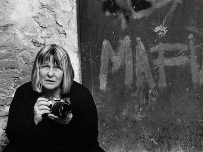 La fotógrafa Letizia Battaglia.