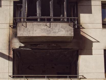 Incendio al tercer intento