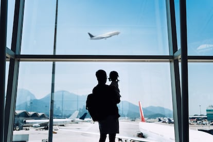 Airport dad