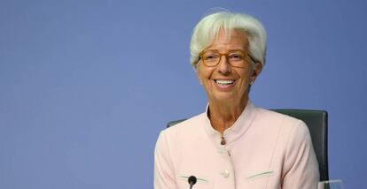 La presidenta del BCE, Christine Lagarde.