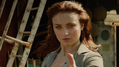 Sophie Turner, en una imagen de la película 'X-Men: Fénix Oscura', de Simon Kinberg.