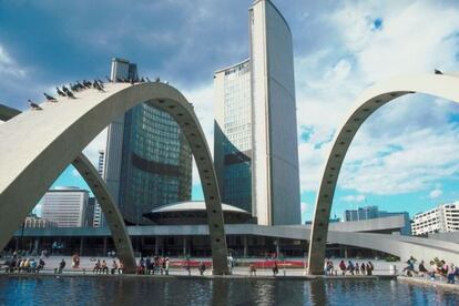 Plaza de Nathan Phillips de Toronto (Canada) 