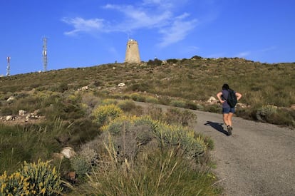 Torre vigía de Los Moros, en Rodalquilar.