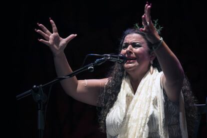 María José Carrasco, ganadora de la ‘Lámpara Minera’.