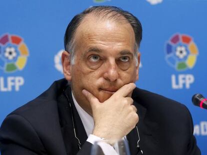 Javier Tebas, president de la LFP.