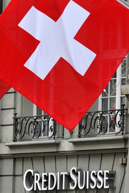 Sede central de Credit Suisse, en Berna.