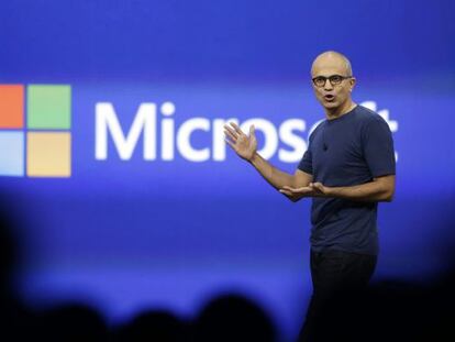 El consejero delegado de Microsoft, Satya Nadella 