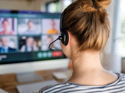 Las reuniones por videollamada perpetúan las dificultades de las mujeres para ser escuchadas