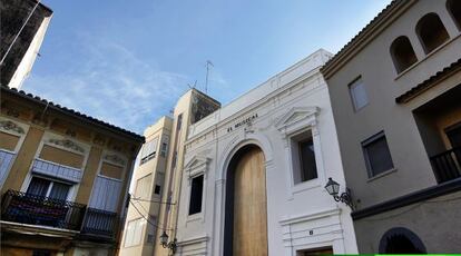 Fachada del Teatre El Musical en la zona de El Cabanyal-Canyamelar.