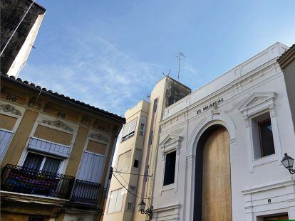 Fachada del Teatre El Musical en la zona de El Cabanyal-Canyamelar.