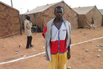 Boubacar Baldé, ciudadano de Guinea Bissau, en Melilla.