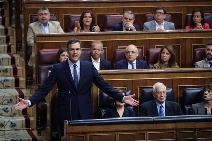 Caretaker Prime Minister Pedro Sánchez.