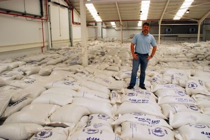 Pablo Yuste, director del centro log&iacute;stico del Programa Mundial de Alimentos en Las Palmas. 