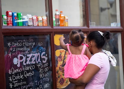 Cuba cafetería de la calle Obispo