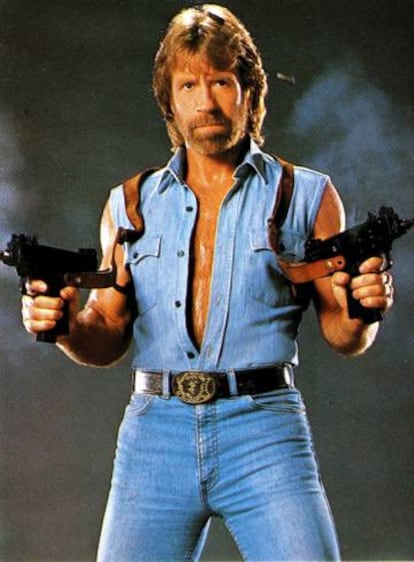 Chuck Norris, en la pel&iacute;cula de 1985 &#039;Invasi&oacute;n USA&#039;. 