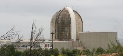 Vista exterior de la central nuclear Vandellòs II.