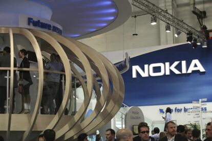 Pabellón de Nokia en el Mobile World Congress