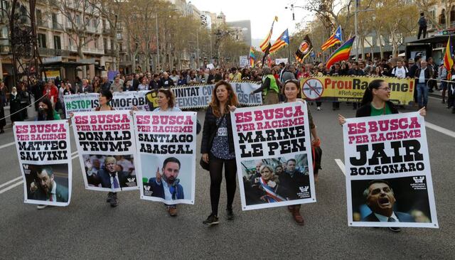 Más de 3.500 personas se manifiestan contra el racismo y para “frenar ...