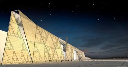 Edificios 2021, gran museo egipcio de guiza