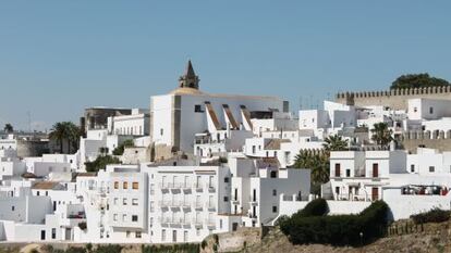 Vista panor&aacute;mica de Vejer. 