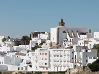 Vista panor&aacute;mica de Vejer. 