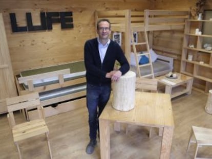 Muebles Lufe, rebautizada como “el Ikea vasco”, multiplica sus ventas en Internet con muebles de madera maciza a bajo coste