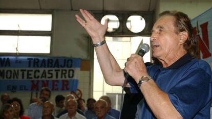 El sindicalista argentino Raimundo Ongaro, en una foto de archivo