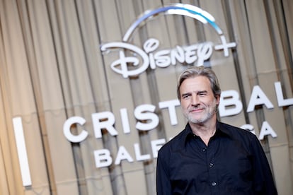 El actor Alberto San Juan en el estreno de 'Balenciaga' el pasado 16 de enero en Madrid.