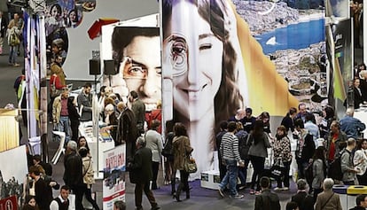 Ambiente en una edición anterior del salón del turismo de Barcelona.