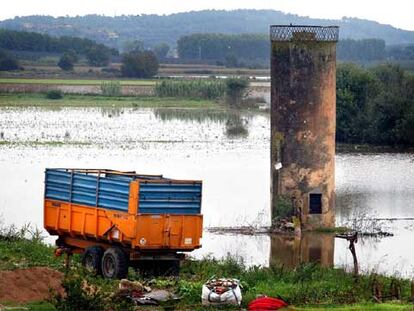 Los campos de Ultramort inundados