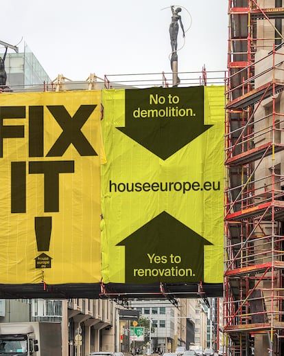 Intervenciones de las campañas de concienciación y protesta de HouseEurope!