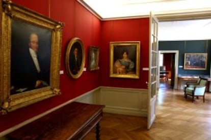 Retratos familiares en la Maison Balzac, situada cerca de los parisienses jardines del Trocadero.