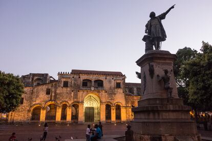 El parque Colón, en Santo Domingo, República Dominicana.