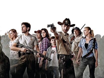 Un grupo de supervivientes del holocausto zombi tratan de permanecer unidos y refundar la civilización. 'The walking dead' es una adaptación del terrorífico cómic de Robert Kirkman para la cadena AMC.