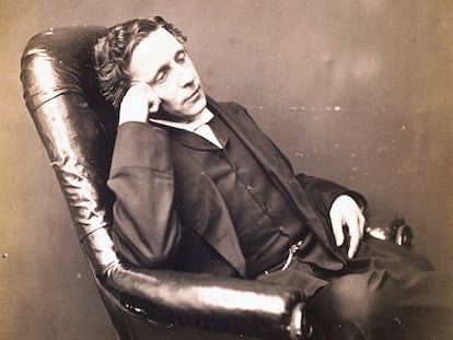 Lewis Carroll, escritor. 