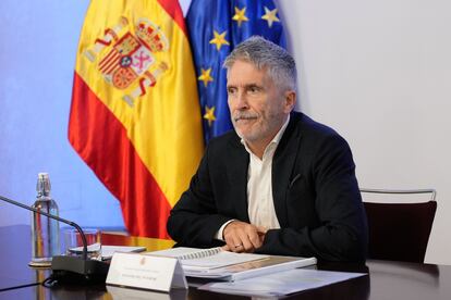 El ministro del Interior, Fernando Grande-Marlaska.