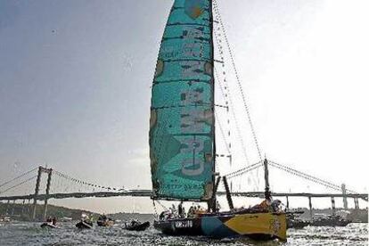 El ABN AMRO ONE, ganador de la presente edición de la Volve Ocean Race.